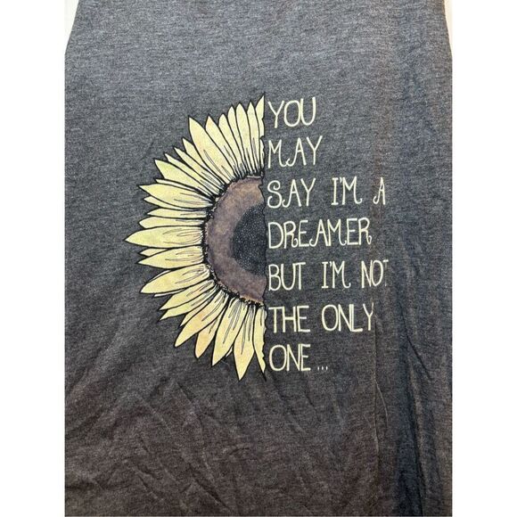 John Lennon Dreamer Women's Tank Top size 2XL - Picture 2 of 2